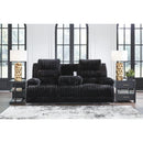  Manufacturer Color_Onyx -- Rhine Falls PC4280599 Reclining Power Sofa with Drop Down Table IMAGE 5