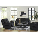  Manufacturer Color_Black -- Signature Design by Ashley Forest Lake Power Fabric Recliner IMAGE 14
