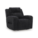  Manufacturer Color_Black -- Signature Design by Ashley Forest Lake Power Fabric Recliner IMAGE 1