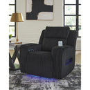  Manufacturer Color_Black -- Signature Design by Ashley Forest Lake Power Fabric Recliner IMAGE 6