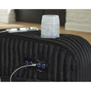  Manufacturer Color_Black -- Signature Design by Ashley Forest Lake Power Reclining Fabric Sofa IMAGE 12
