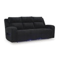  Manufacturer Color_Black -- Signature Design by Ashley Forest Lake Power Reclining Fabric Sofa IMAGE 1