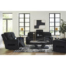  Manufacturer Color_Black -- Signature Design by Ashley Forest Lake Power Reclining Fabric Sofa IMAGE 20