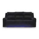  Manufacturer Color_Black -- Signature Design by Ashley Forest Lake Power Reclining Fabric Sofa IMAGE 3