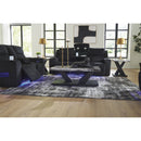  Manufacturer Color_Black -- Signature Design by Ashley Forest Lake Power Reclining Fabric Sofa IMAGE 9