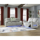  Manufacturer Color_Alloy -- Forest Lake PC6420318 Power Reclining Loveseat with Console and Adjustable Headrest IMAGE 14