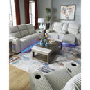  Manufacturer Color_Alloy -- Forest Lake PC6420318 Power Reclining Loveseat with Console and Adjustable Headrest IMAGE 16