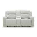  Manufacturer Color_Alloy -- Forest Lake PC6420318 Power Reclining Loveseat with Console and Adjustable Headrest IMAGE 3