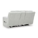  Manufacturer Color_Alloy -- Forest Lake PC6420318 Power Reclining Loveseat with Console and Adjustable Headrest IMAGE 6