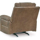  Manufacturer Color_Earth -- Signature Design by Ashley Stockworth Rocker Leather Look Recliner IMAGE 5