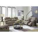  Manufacturer Color_Mocha -- Signature Design by Ashley Side Swipe Rocker Fabric Recliner IMAGE 12