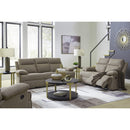  Manufacturer Color_Mocha -- Signature Design by Ashley Side Swipe Rocker Fabric Recliner IMAGE 9