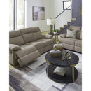  Manufacturer Color_Mocha -- Signature Design by Ashley Side Swipe Stationary Fabric Sofa IMAGE 15