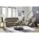  Manufacturer Color_Mocha -- Signature Design by Ashley Side Swipe Stationary Fabric Sofa IMAGE 18