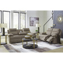  Manufacturer Color_Mocha -- Signature Design by Ashley Side Swipe Stationary Fabric Sofa IMAGE 19