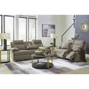  Manufacturer Color_Mocha -- Signature Design by Ashley Side Swipe Stationary Fabric Sofa IMAGE 20
