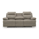  Manufacturer Color_Mocha -- Signature Design by Ashley Side Swipe Stationary Fabric Sofa IMAGE 4
