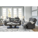  Manufacturer Color_Charcoal --  Side-Swipe PC9140686 Reclining Loveseat IMAGE 18