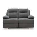  Manufacturer Color_Charcoal --  Side-Swipe PC9140686 Reclining Loveseat IMAGE 3
