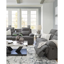  Manufacturer Color_Charcoal  --  Side-Swipe PC9140689 Reclining Sofa with Drop Down Table IMAGE 13