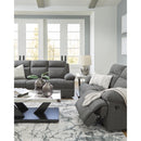  Manufacturer Color_Charcoal  --  Side-Swipe PC9140689 Reclining Sofa with Drop Down Table IMAGE 17