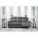  Manufacturer Color_Charcoal  --  Side-Swipe PC9140689 Reclining Sofa with Drop Down Table IMAGE 6