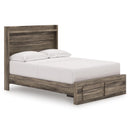  Size_Full  -- Signature Design by Ashley Elbrim Panel Bed with Storage IMAGE 1