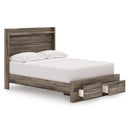  Size_Full  -- Signature Design by Ashley Elbrim Panel Bed with Storage IMAGE 2