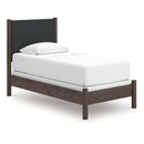  Size_Twin  -- Signature Design by Ashley Pamytta Upholstered Panel Bed IMAGE 1