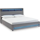  Size_King  -- Verishaw PCB2721B21 King Upholstered Bed IMAGE 1