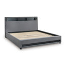  Size_King  -- Verishaw PCB2721B21 King Upholstered Bed IMAGE 3