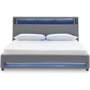  Size_King  -- Verishaw PCB2721B21 King Upholstered Bed IMAGE 4