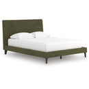  Size_Queen --  Chirason PCB3367-81 Queen Upholstered Bed with Roll Slats IMAGE 1