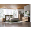  Size_Queen --  Chirason PCB3367-81 Queen Upholstered Bed with Roll Slats IMAGE 9