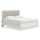  Size_King  -- Signature Design by Ashley Zuraleus Upholstered Panel Bed IMAGE 1