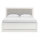  Size_King  -- Signature Design by Ashley Zuraleus Upholstered Panel Bed IMAGE 2