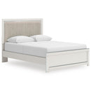  Size_Queen  -- Signature Design by Ashley Zuraleus Upholstered Panel Bed IMAGE 1