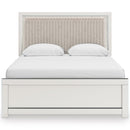  Size_Queen  -- Signature Design by Ashley Zuraleus Upholstered Panel Bed IMAGE 2