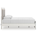  Size_Queen  -- Signature Design by Ashley Zuraleus Upholstered Panel Bed IMAGE 3