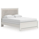  Size_Queen  -- Zuraleus PCB3381B6 Queen Upholstered Panel Bed IMAGE 1