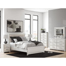  Size_Queen  -- Zuraleus PCB3381B6 Queen Upholstered Panel Bed IMAGE 7