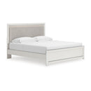  Size_King  -- Zuraleus PCB3381B8 King Upholstered Panel Bed IMAGE 1