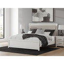 Size_King  -- Zuraleus PCB3381B8 King Upholstered Panel Bed IMAGE 2
