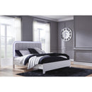  Size_King  -- Signature Design by Ashley Jarlee King Upholstered Panel Bed IMAGE 5