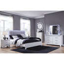  Size_King  -- Signature Design by Ashley Jarlee King Upholstered Panel Bed IMAGE 6