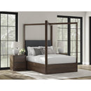  Size_Queen --  Signature Design by Ashley Dilenno Canopy Bed IMAGE 4