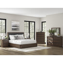  Size_King --  Dilenno PCB857B8 King Upholstered Panel Bed IMAGE 6