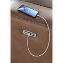 Manufacturer Color_Caramel -- Signature Design by Ashley DeepWakes Power Reclining Leather Match Sofa IMAGE 8