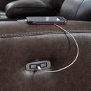  Signature Design by Ashley Crossplex PCU6450613 Power Recliner with Adjustable Headrest IMAGE 8