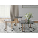  Signature Design by Ashley Hannerly T219-13 Occasional Table Set IMAGE 3